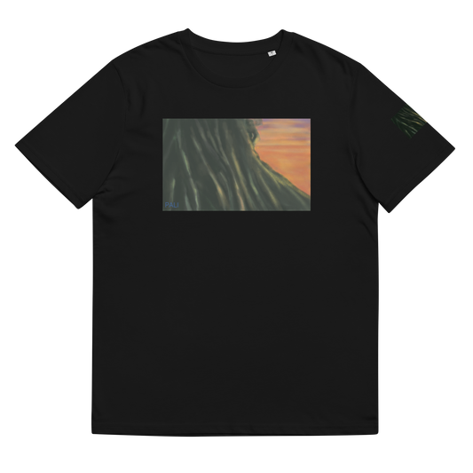 Unisex organic cotton t-shirt - Sunset and the root