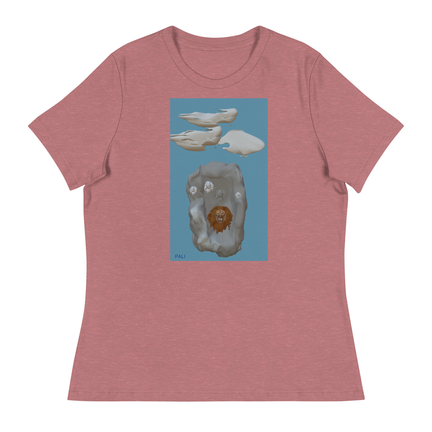 Women's Relaxed T-Shirt - Lion in the Rock