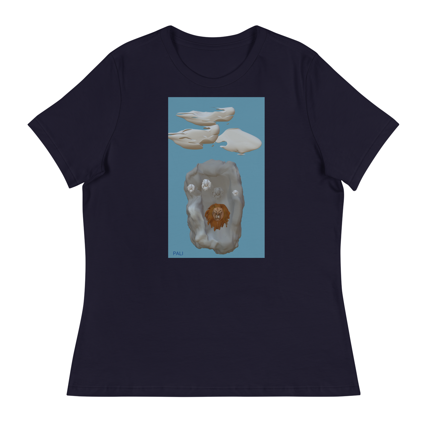 Women's Relaxed T-Shirt - Lion in the Rock