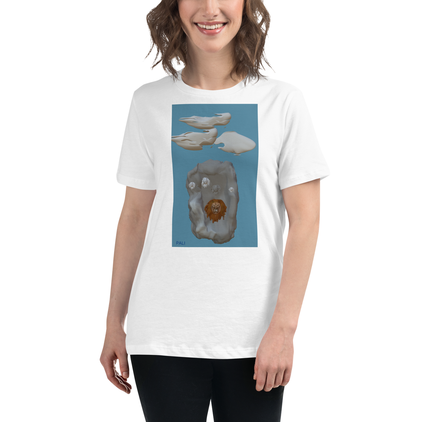 Women's Relaxed T-Shirt - Lion in the Rock